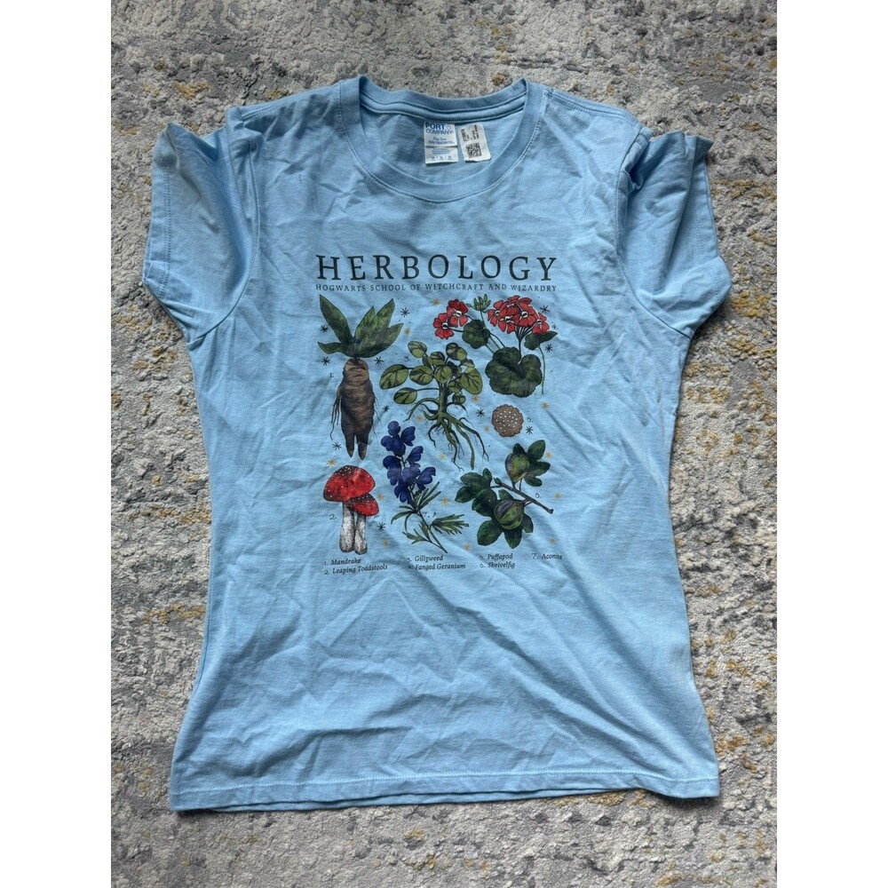 Harry Potter Herbology t-shirt Adult Medium Hogwarts Mandrake